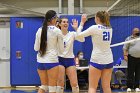 VB vs WSU  Wheaton Women's Volleyball vs Worcester State University. - Photo by Keith Nordstrom : Wheaton, Volleyball